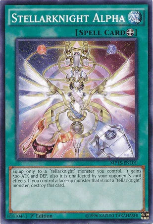 Stellarknight Alpha [MP15-EN101] Common - for just $0.10! 