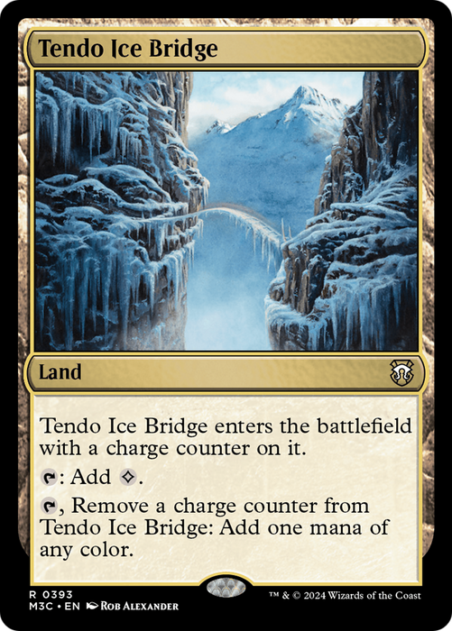 Tendo Ice Bridge (Ripple Foil) [Modern Horizons 3 Commander] - Just $0.25! Shop now at Retro Gaming of Denver