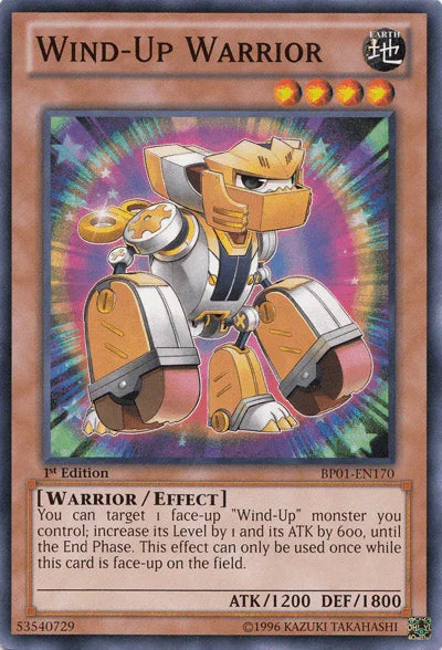 Wind-Up Warrior [BP01-EN170] Common - for just $0.10! 