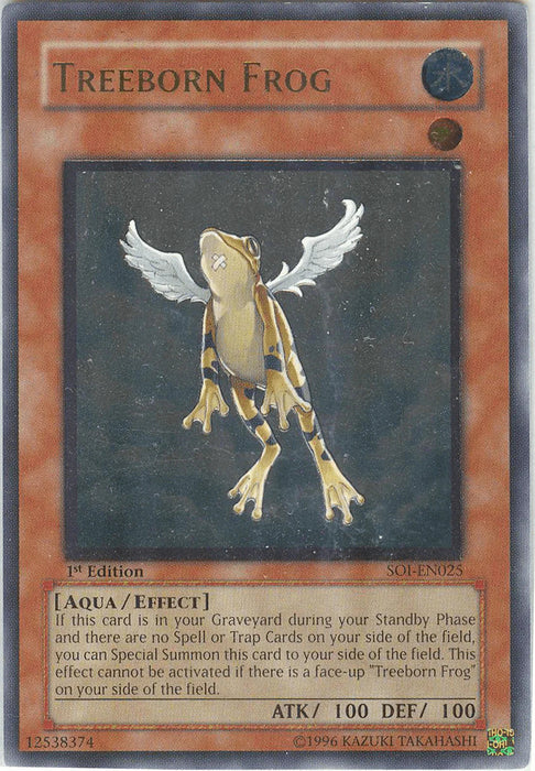 Treeborn Frog (UTR) [SOI-EN025] Ultimate Rare - for just $38.75! 