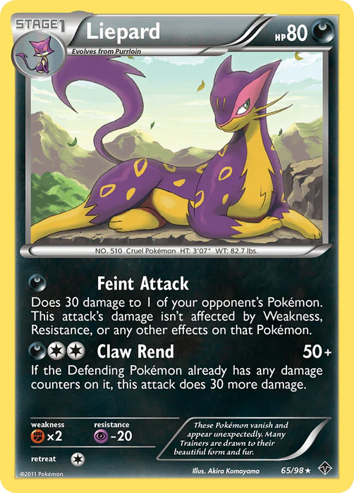 Liepard (65/98) [Black & White: Emerging Powers] - for just $0.70! 