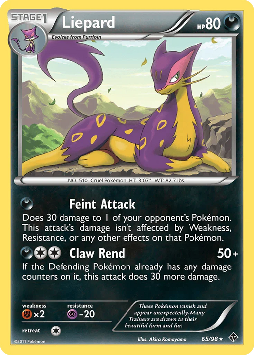 Liepard (65/98) [Black & White: Emerging Powers] - for just $0.60! 