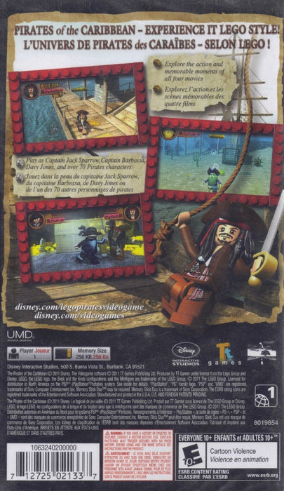 LEGO Pirates of the Caribbean: The Video Game – PlayStation Portable (PSP) - for just $11.99! 
