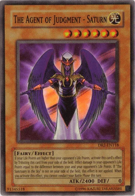 The Agent of Judgment - Saturn [DR2-EN118] Super Rare - for just $0.30! 