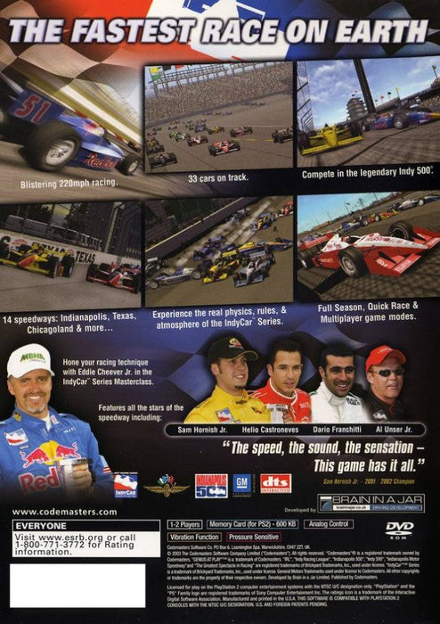 IndyCar Series – PlayStation 2 (PS2) - for just $12.99! 