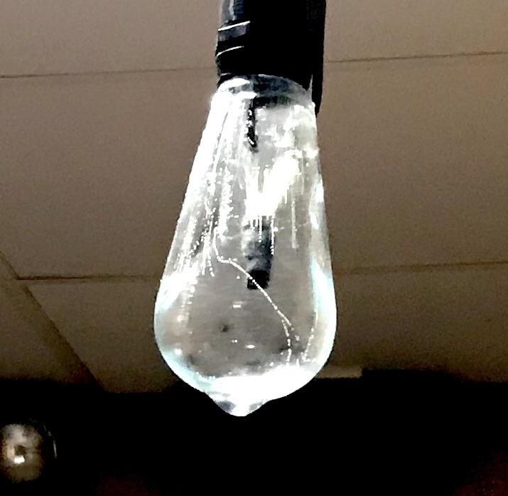 SMASHProps Breakaway Edison Filament Teardrop Light Bulb Prop - for just $18! 
