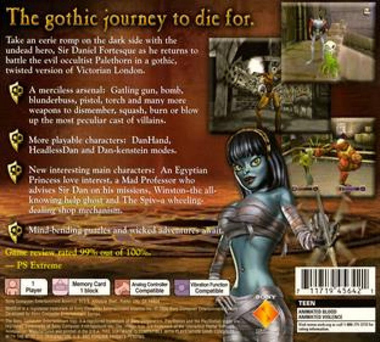 Medievil II – PlayStation 1 (PS1) - for just $0! 