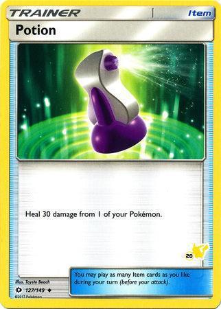 Potion (127/149) (Pikachu Stamp #20) [Battle Academy 2020] - for just $0.10! 