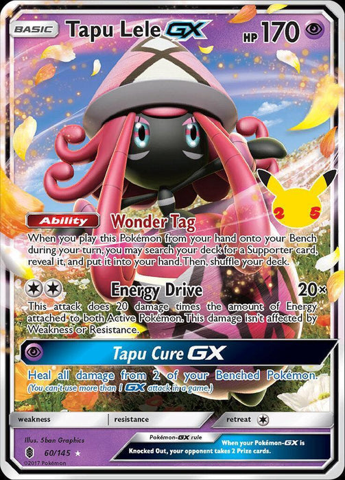 Tapu Lele GX (60/145) [Celebrations: 25th Anniversary - Classic Collection] - for just $1.95! 