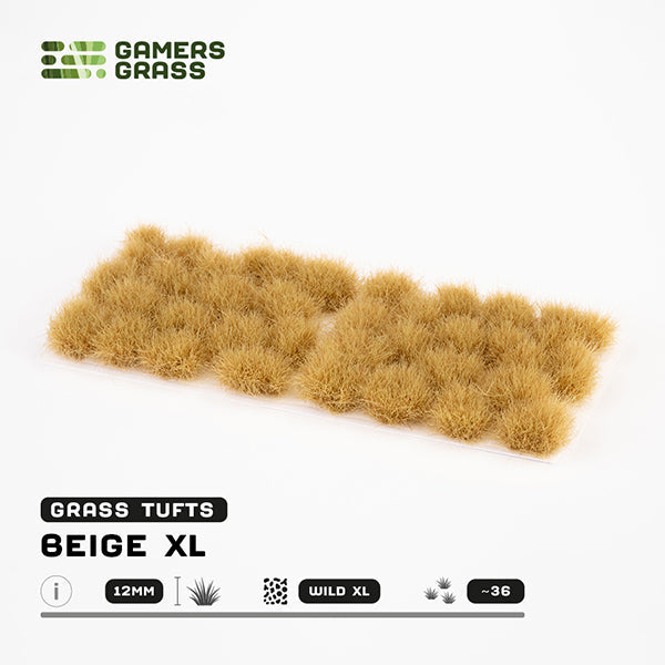 Gamers Grass Tufts: Beige XL 12mm- Wild XL - for just $9.99! 