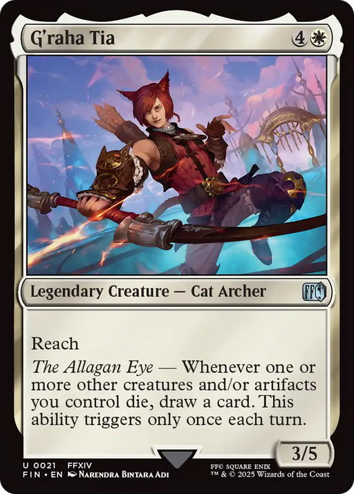 G'raha Tia (FIN-021) - FINAL FANTASY Foil - for just $0.05! 
