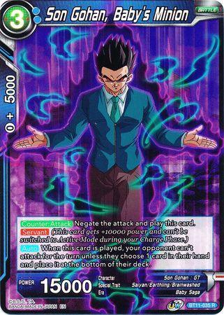 Son Gohan, Baby's Minion (BT11-035) [Vermilion Bloodline 2nd Edition] - for just $0.20! 