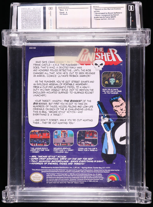 The Punisher [Graded WATA 9.2] (Nintendo NES) - for just $4999.99! 