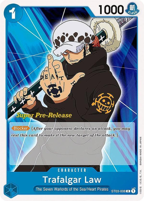 Trafalgar Law [Super Pre-Release Starter Deck: The Seven Warlords of the Sea] - for just $3! 