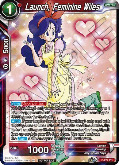 Launch, Feminine Wiles (Event Pack 08) (P-274) [Tournament Promotion Cards] - for just $0.15! 
