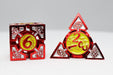 Oculus: Ablaze - Metal RPG Dice Set - for just $64.99! 