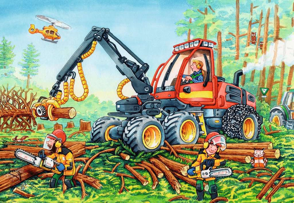 Puzzle: Diggers at Work - for just $12.49! 