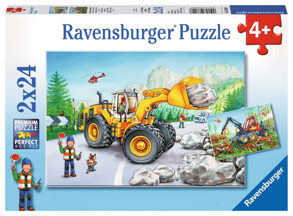 Puzzle: Diggers at Work - for just $12.49! 