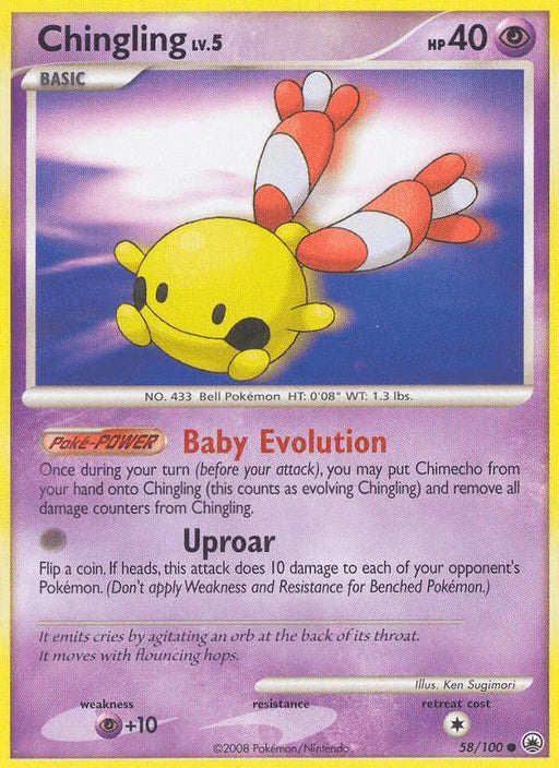 Chingling (58/100) [Diamond & Pearl: Majestic Dawn] - for just $1.65! 