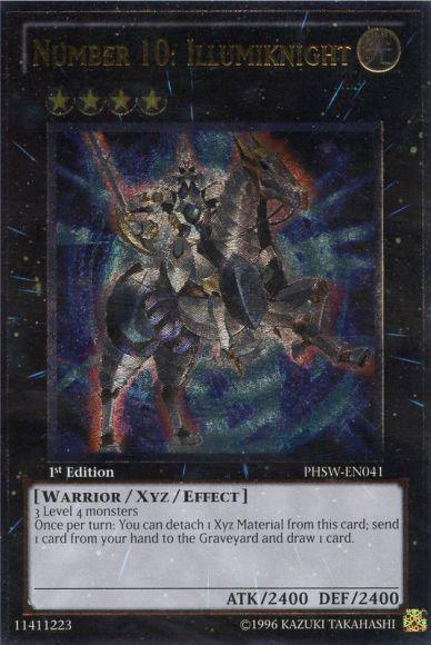 Number 10: Illumiknight [PHSW-EN041] Ultimate Rare - for just $1.40! 