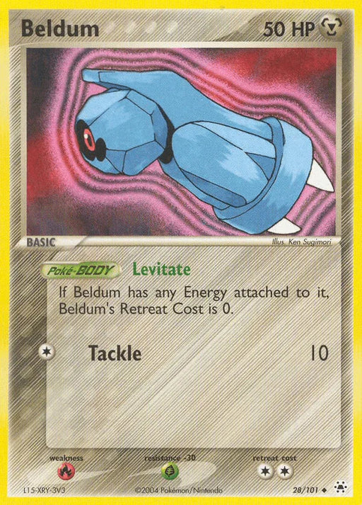 Beldum (28/101) [EX: Hidden Legends] - for just $0.35! 