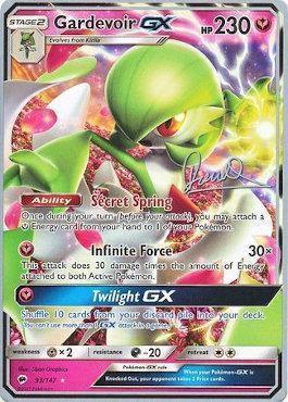 Gardevoir GX (93/147) (Infinite Force - Diego Cassiraga) [World Championships 2017] - for just $1.45! 