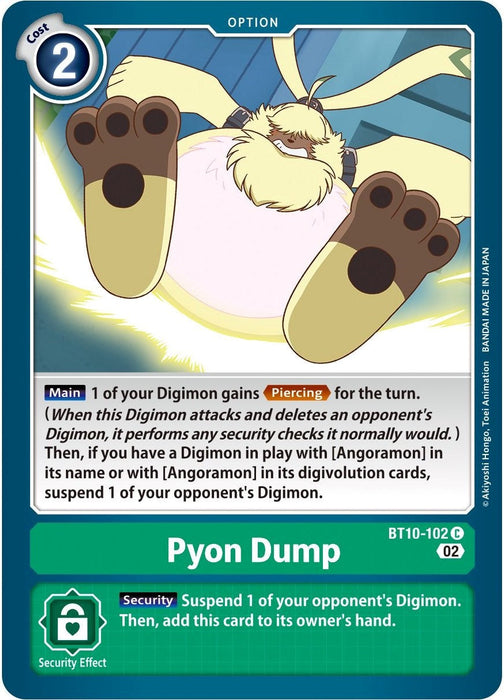 Pyon Dump [BT10-102] [Xros Encounter] - Just $0.09! Shop now at Retro Gaming of Denver