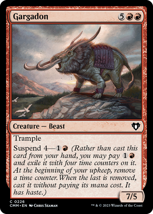 Gargadon (CMM-226) - Commander Masters - for just $0.01! 