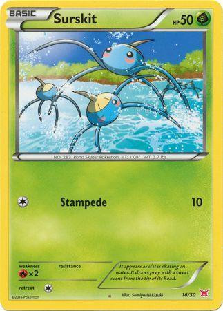 Surskit (16/30) [XY: Trainer Kit 2 - Latias] - for just $0.15! 