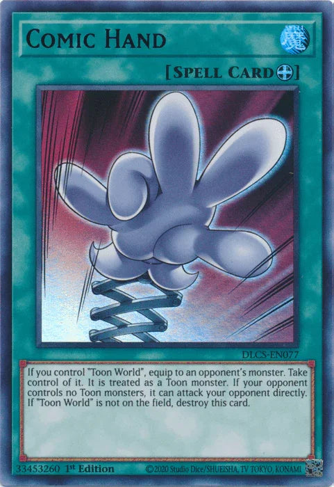 Comic Hand (Purple) [DLCS-EN077] Ultra Rare - for just $1.20! 