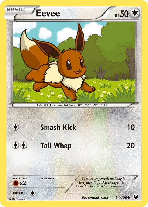 Eevee (84/108) [Black & White: Dark Explorers] - for just $1.30! 