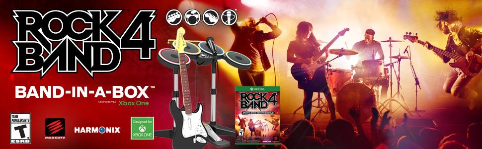 Rock Band 4 Band-in-a-Box Bundle (Xbox One) - for just $0! 