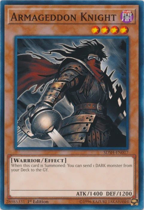 Armageddon Knight [SDSH-EN017] Common - for just $0.10! 