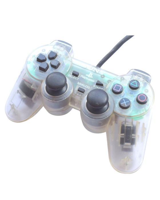 PlayStation (PS) Dualshock Controller [Clear Crystal] - for just $39.99! 