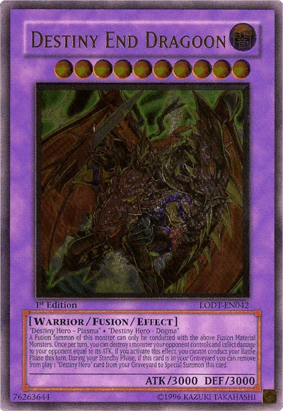 Destiny End Dragoon [LODT-EN042] Ultimate Rare - for just $6.30! 