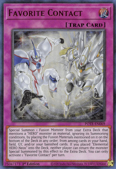 Favorite Contact [POTE-EN069] Ultra Rare - for just $3.40! 