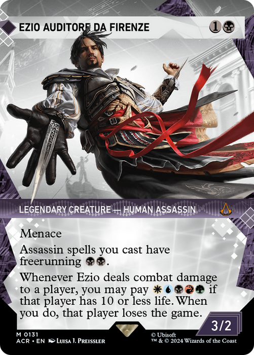 Ezio Auditore da Firenze (ACR-131) - Assassin's Creed: (Showcase) (Borderless) - for just $2.68! 