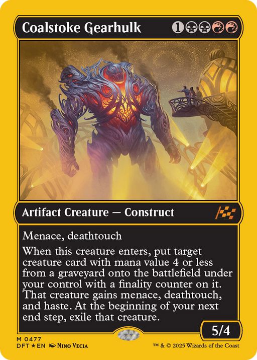 Coalstoke Gearhulk (DFT-477) - Aetherdrift Foil - for just $1.68! 