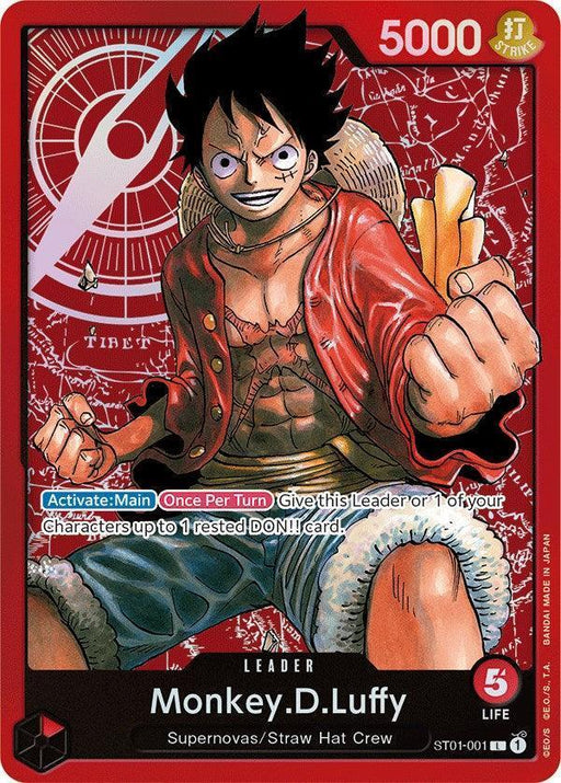 Monkey.D.Luffy (001) [Starter Deck: Straw Hat Crew] - for just $0.20! 