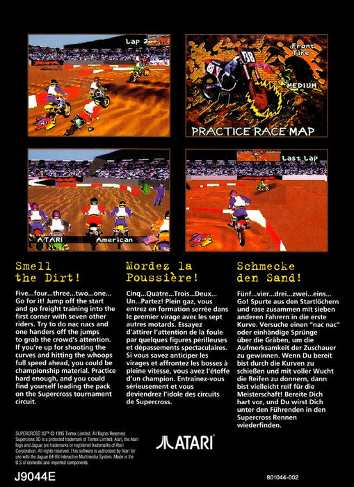 Supercross 3D – Atari Jaguar (JAG) - for just $29.99! 