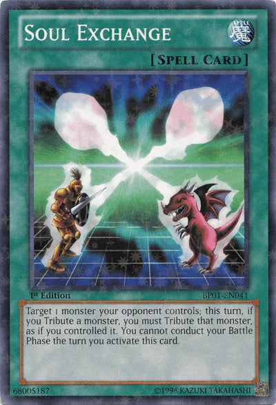 Soul Exchange [BP01-EN041] Starfoil Rare - for just $0.15! 