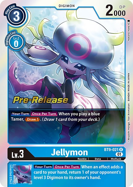 Jellymon [BT9-021] [X Record Pre-Release Promos] - Just $0.10! Shop now at Retro Gaming of Denver