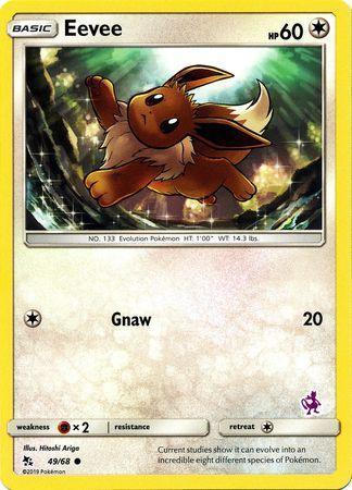 Eevee (49/68) (Mewtwo Deck) [Battle Academy 2020] - for just $0.35! 