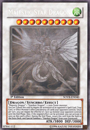 Majestic Star Dragon [SOVR-EN040] Ghost Rare - for just $19.30! 