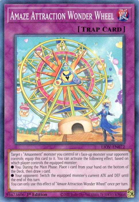 Amaze Attraction Wonder Wheel [LIOV-EN072] Common - for just $0.10! 