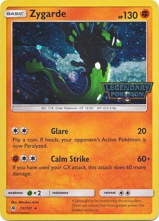Zygarde (72/131) (Cosmos Holo) [Sun & Moon: Forbidden Light] - for just $2.15! 