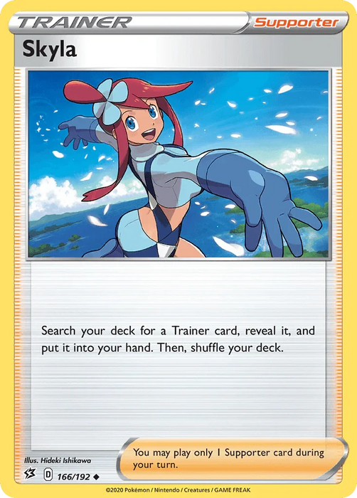 Skyla (166/192) [Sword & Shield: Rebel Clash] - for just $0.10! 