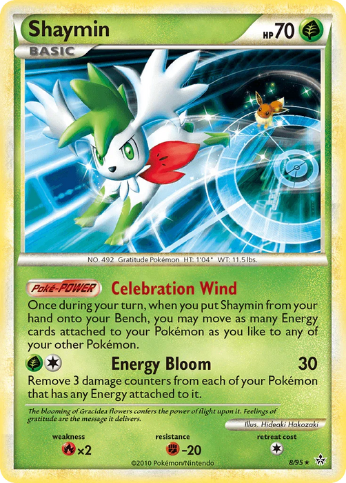 Shaymin (8/95) [HeartGold & SoulSilver: Unleashed] - for just $6.05! 