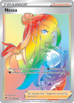 Nessa (196/185) [Sword & Shield: Vivid Voltage] - for just $4.90! 