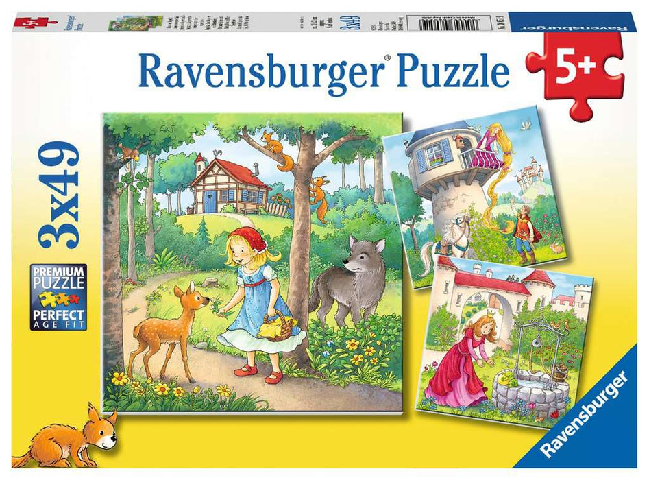 Puzzle: Rapunzel, Red Riding Hood, and The Frog Prince - for just $12.49! 